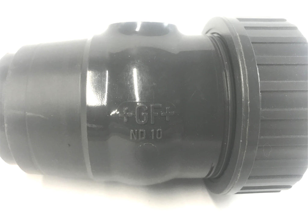 Georg Fisher PVC NW32 Da 40 1-1/4" Ball Check Valve ND 10 NOS