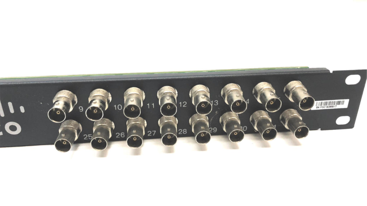Cisco 32-Port Video Encoder Card W/ Front Panel (Untested) CIVS-PAN-32BNC USED