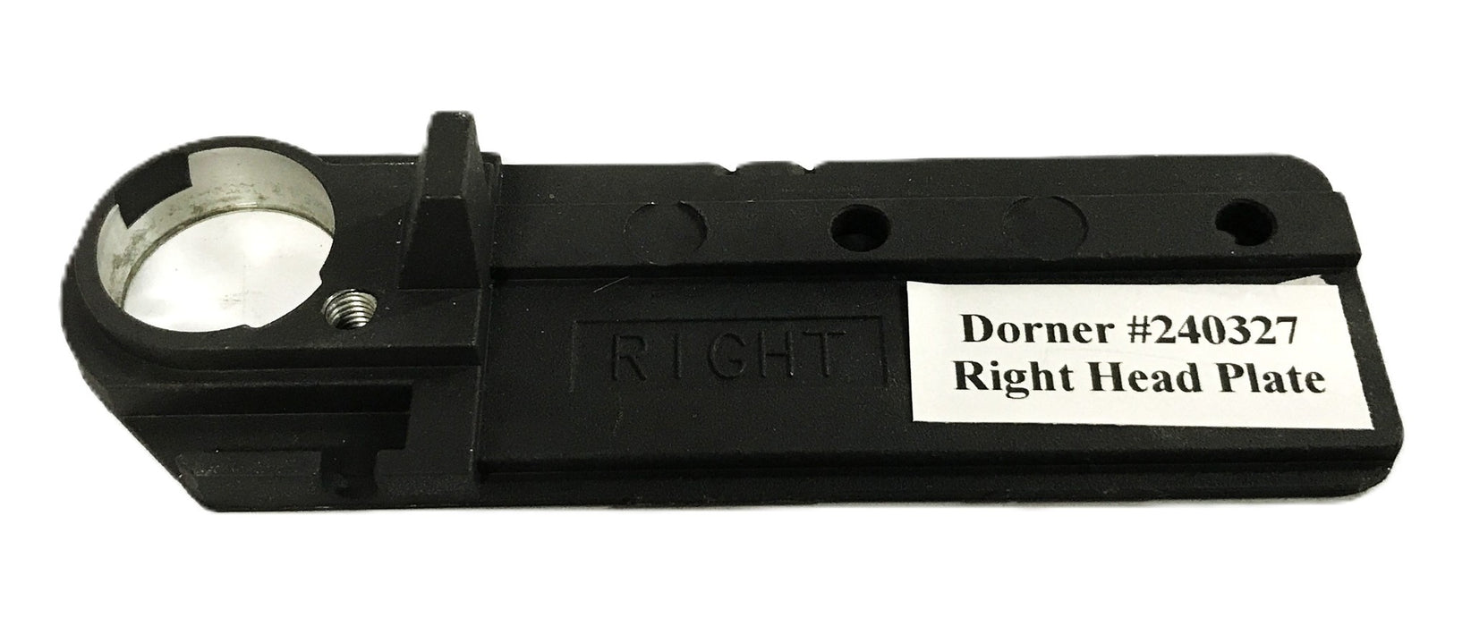 Dorner Conveyor Belt 2200 Series Head Plate (Right) 240326 NOS