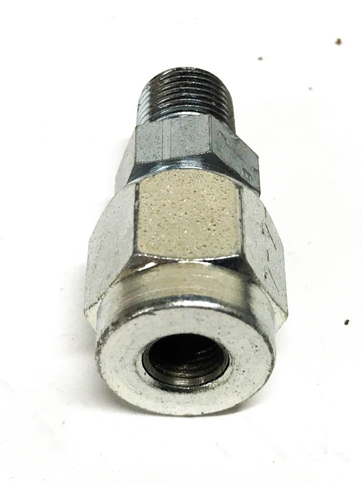 Lenz 1/8 Male NPT x 1/4 Female Compression Split Tapered Fitting [Lot of 6] NOS