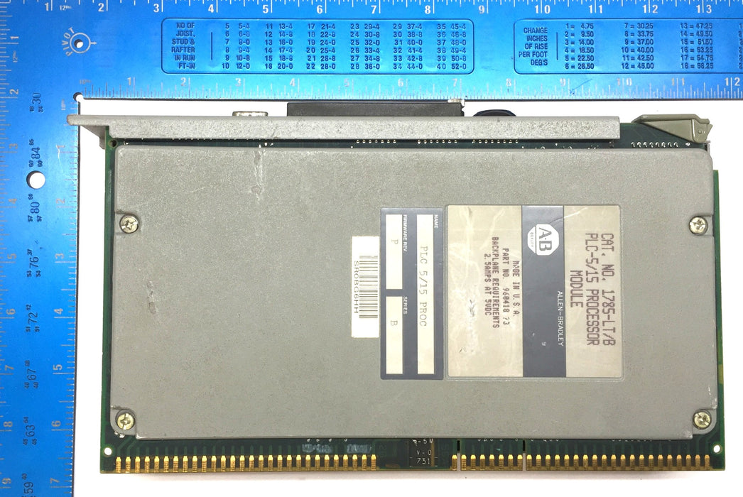 Allen-Bradley PLC-5/15 Processor Module 1785-LT/B Firmware Revision.P/Ser.B USED
