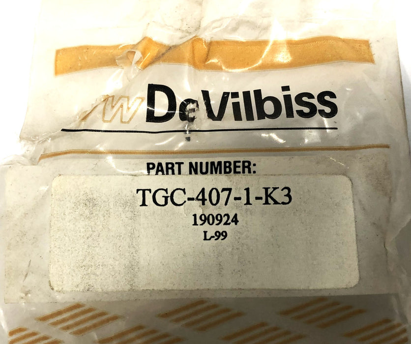 DeVilbiss Dip Free Valve TGC-407-1-K3 [Lot of 2] NOS