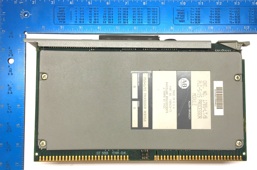 Allen-Bradley PLC-5/15 Processor Module 1785-LT/B Firmware Revision.R/Ser.B USED