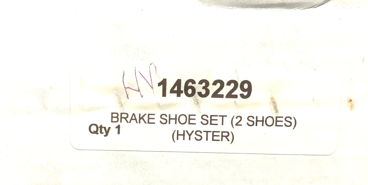Hyster 2 Piece Brake Shoe Set 1463229 NOS