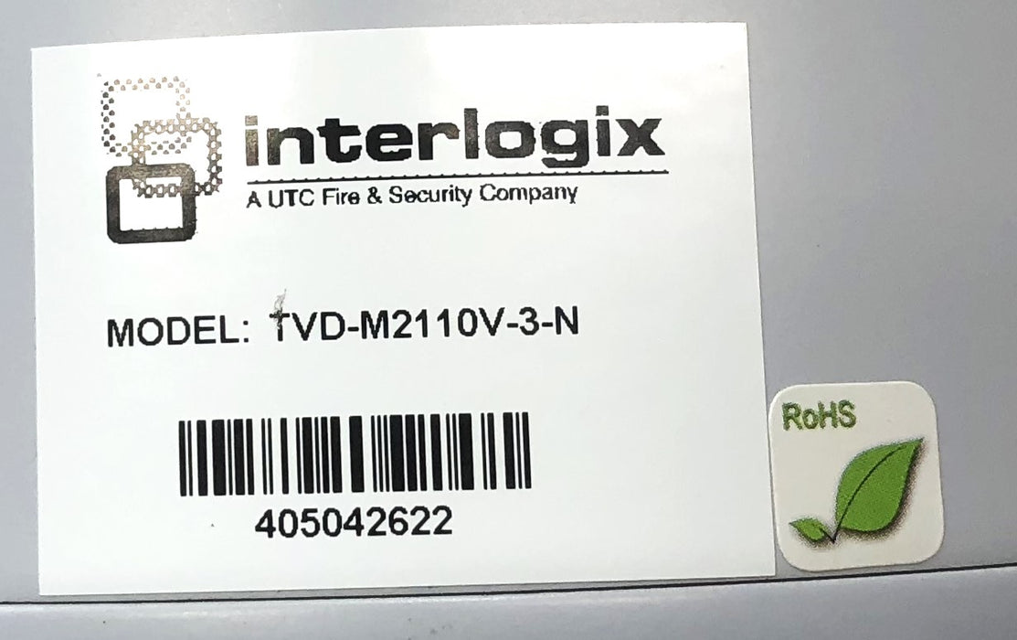 Interlogix truVIsion 2.0 Megapixel IP Camera TVD-M2110V-3-N (TVD-M2110V) NOS