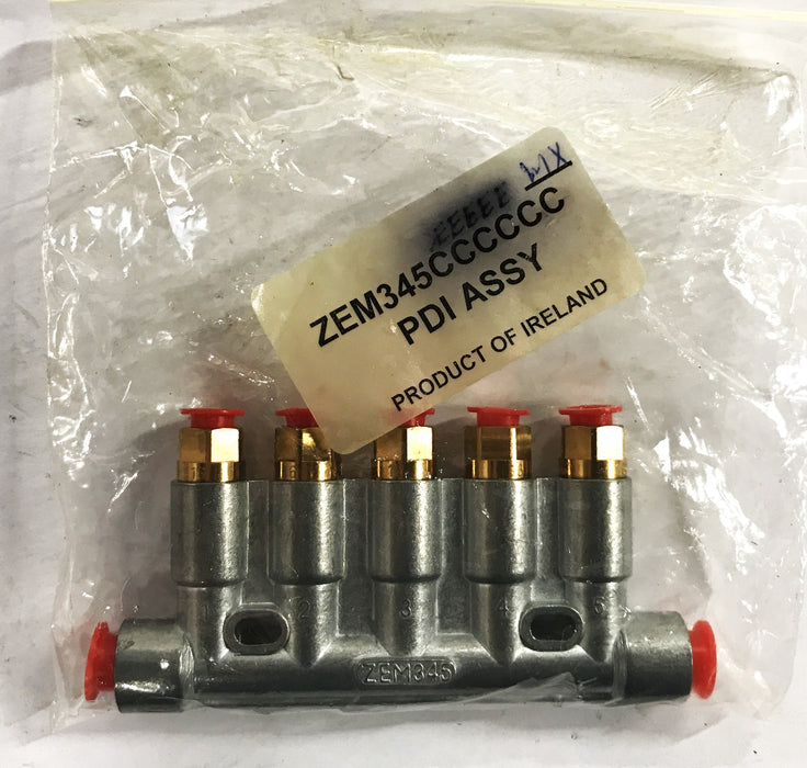 Unbranded 5-Unit Piston Oil and Grease Distributor ZEM345 NOS