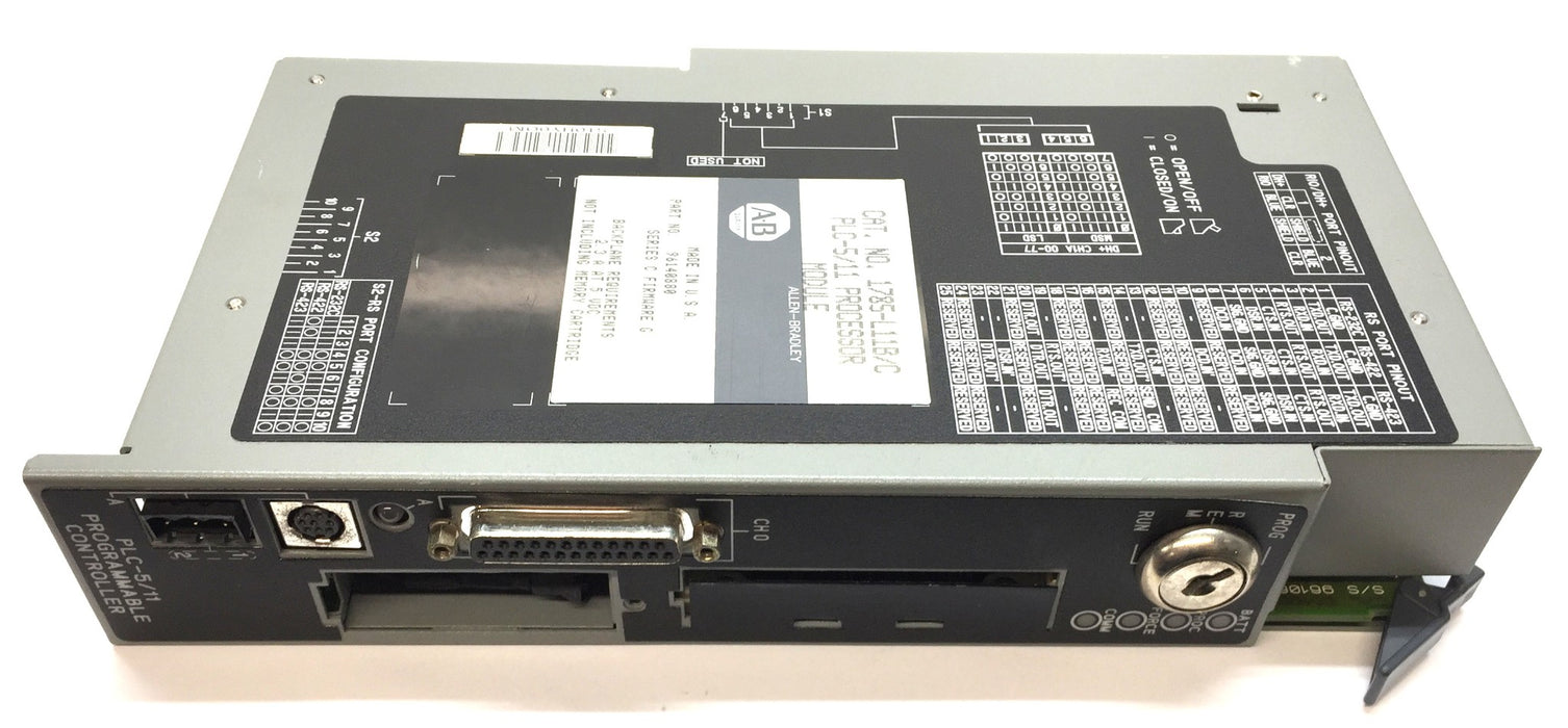 Allen-Bradley PLC-5/11 Processor Module 1785-L11B/C (96140880) USED