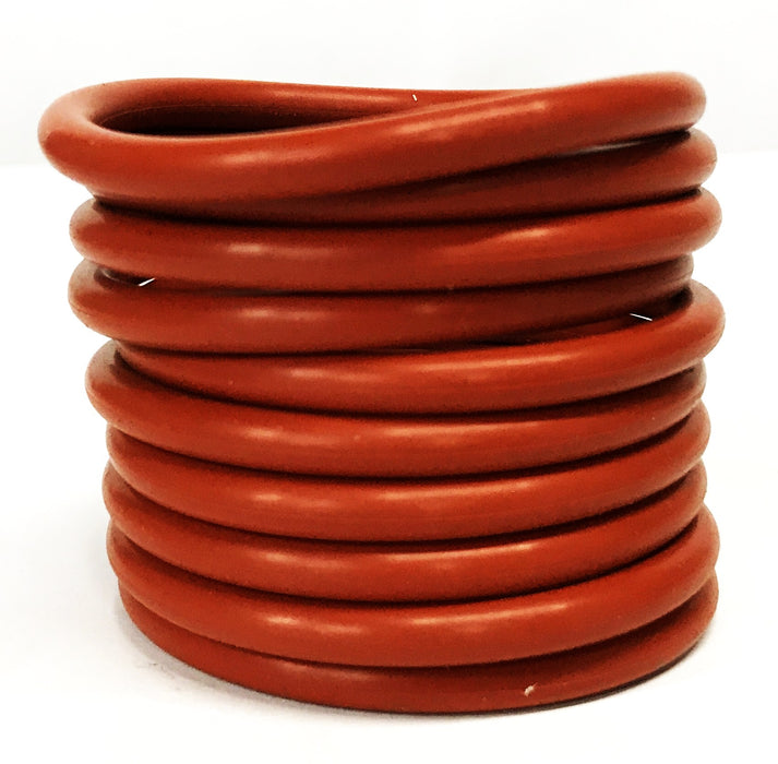 Grainger Round Silicone O-Ring 3/16 inch x 2 inch 41UV46 [Lot of 70] NOS