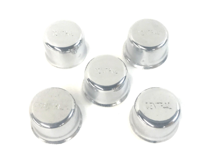 Central Brass Cap Button PF-358-Q [Lot of 5] NOS