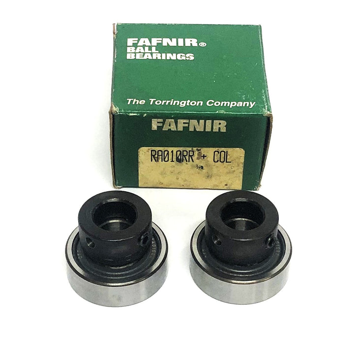 Fafnir Insert Ball Bearing RA010RR+COL [Lot of 2] NOS