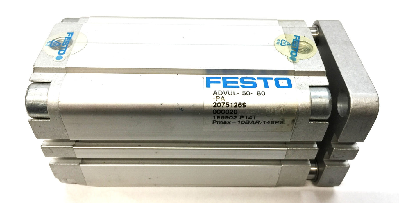 Festo Pneumatic Air Cylinder ADVUL-50-80-PA NOS