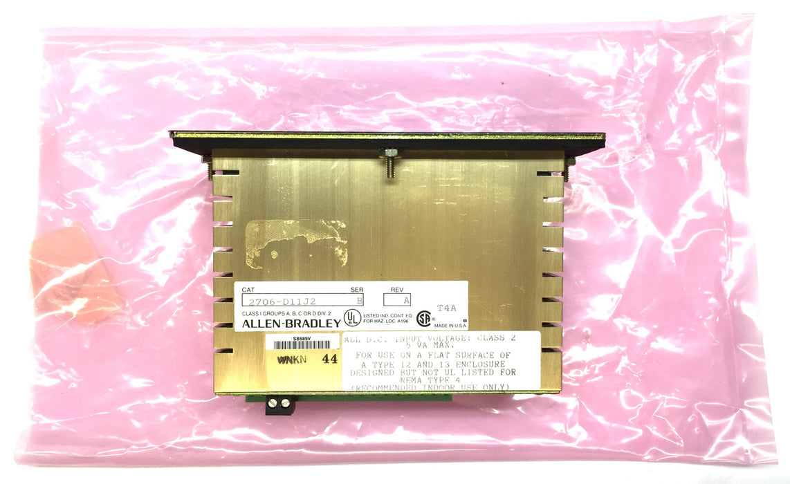 Allen-Bradley Dataliner Operator Interface 2706-D11J2 Ser.B/Rev.A NOS