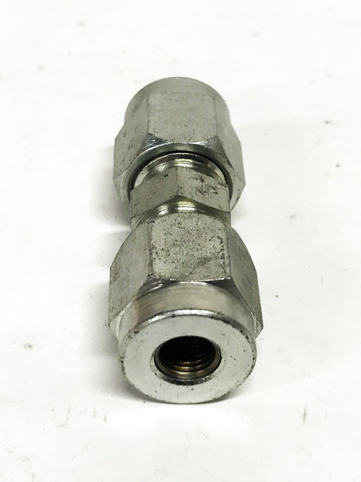 Lenz 1/4 inch Tube Compression Union Coupler [Lot of 5] NOS