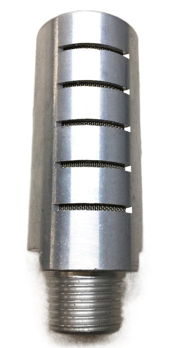 Unbranded Super Quiet Flow HD 1/2" NPT Metal Silencer Muffler ASQF-6M NOS