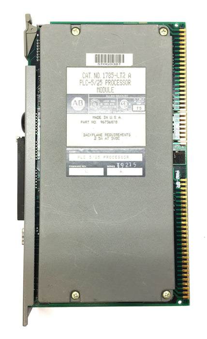 Allen-Bradley PLC-5/25 Processor Module 1785-LT (96736878) Firm Rev.L/Ser.A USED
