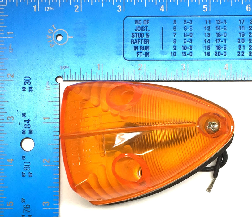 Truck-Lite Amber Cat-Eye Light Assembly 26354Y [Lot of 2] NOS