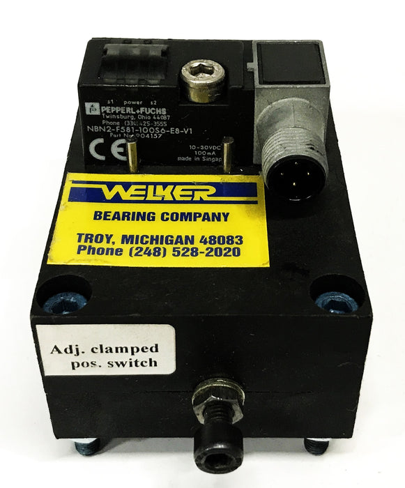 Pepperl and Fuchs Proximity Sensor 904157 (NBN2-F581-100S6-E8-V1) NOS