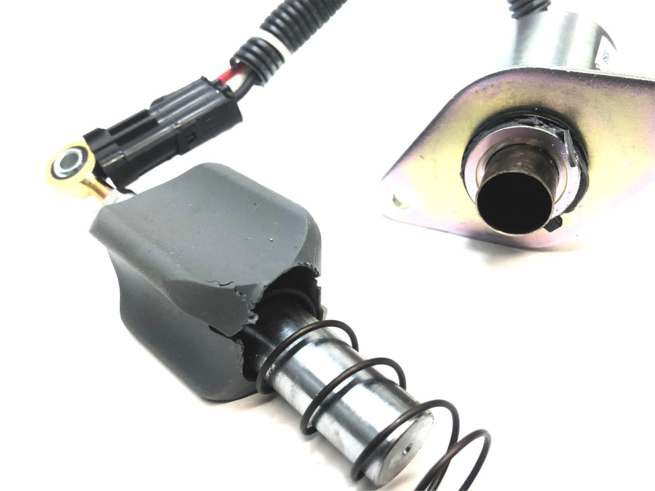 Cummins Fuel Shutoff Solenoid Kit (Ripped Off Boot) 4089576 NOS