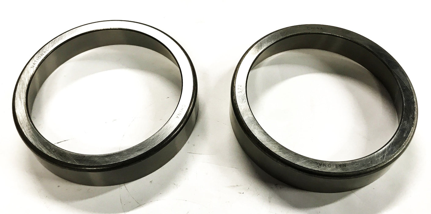 National Tapered Roller Bearing Cup 572 [Lot of 2] NOS