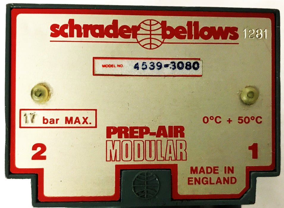 Schrader Bellows Module Filter 4539-3080 NOS