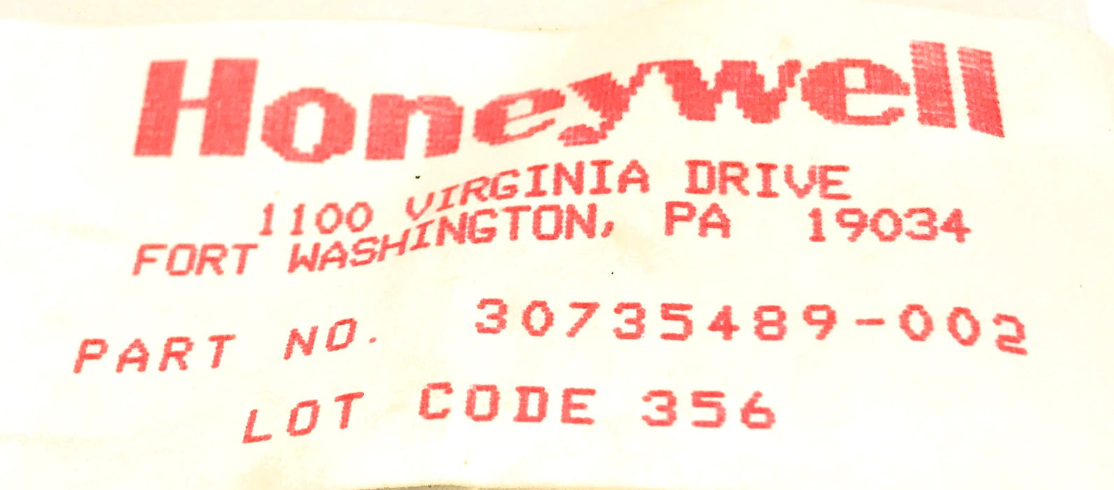 Honeywell (Pack of 5) Chart Recorder Red Pen 30735489-002 NOS