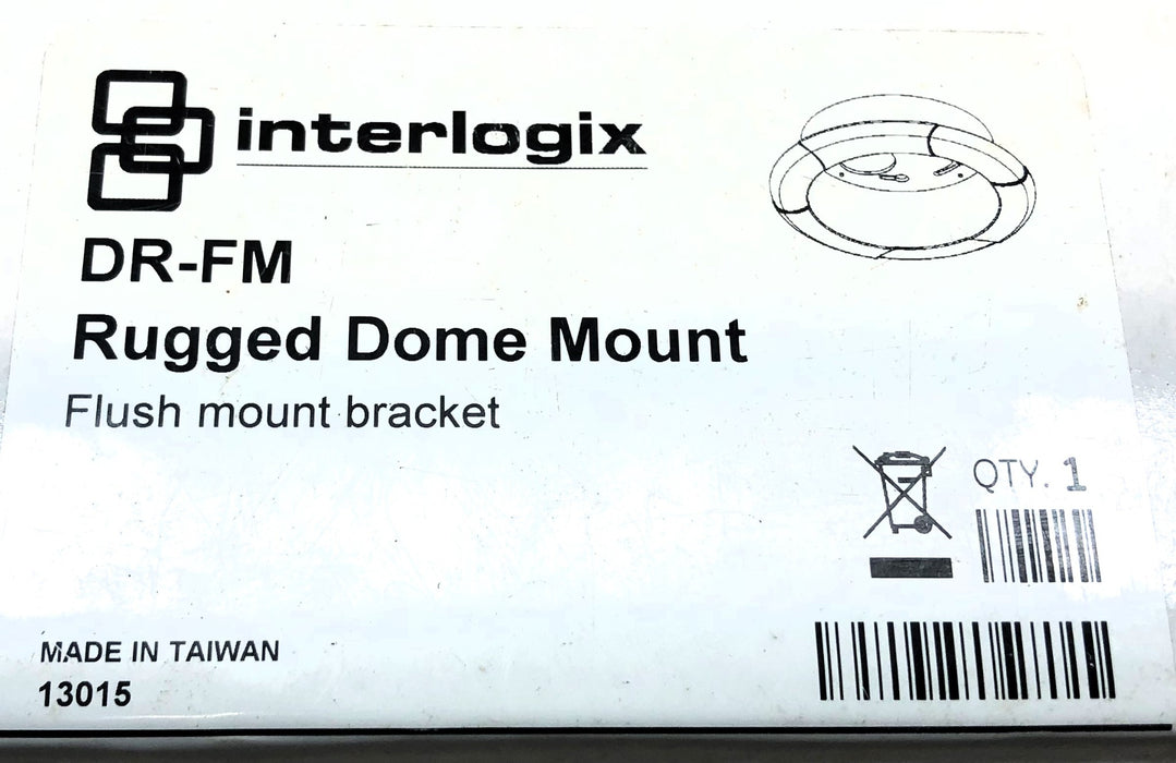 Interlogix Rugged Dome Flush Mount Bracket DR-FM [Lot of 2] NOS