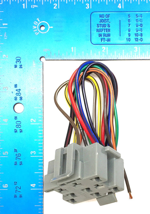 NAPA Echlin Instrument Panel Dimmer Switch Connector EC6 [Lot of 2] NOS