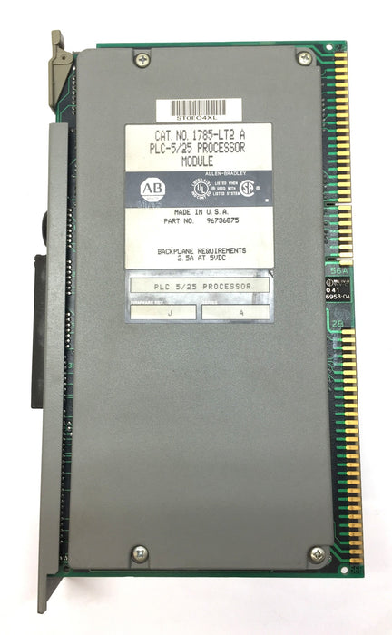 Allen-Bradley PLC-5/25 Processor Module 1785-LT2 Ser.A Firm Rev.J (96736875)USED