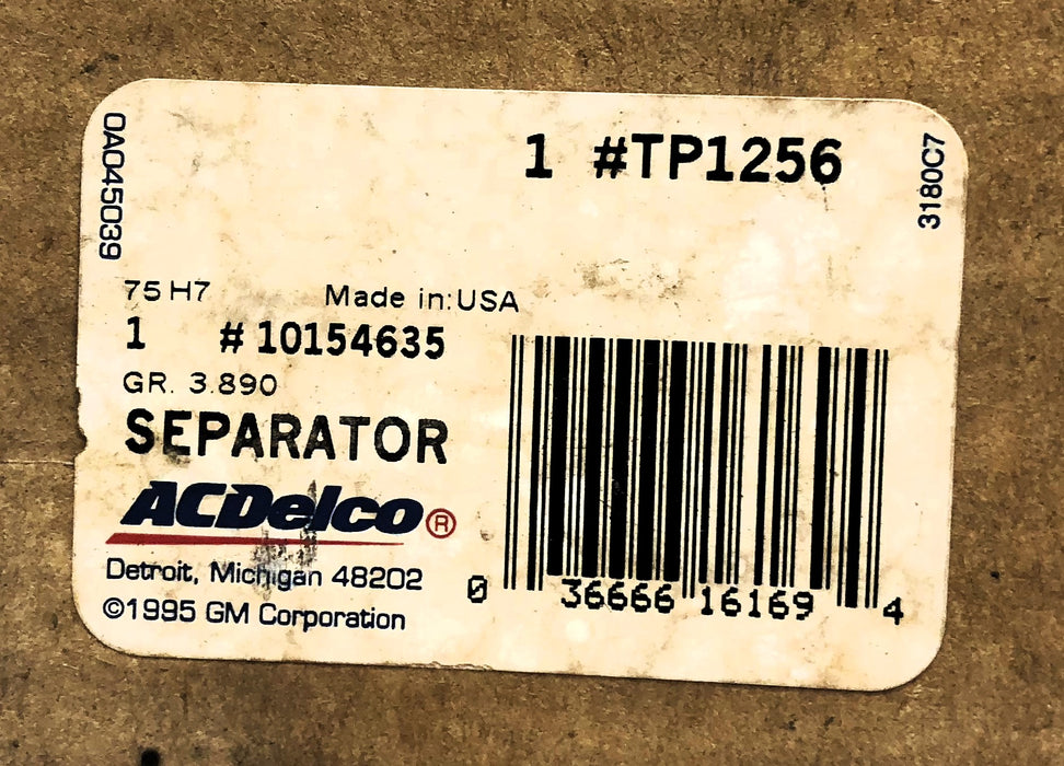 ACDelco Fuel Filter Water Separator Element TP1256 (10154635) NOS