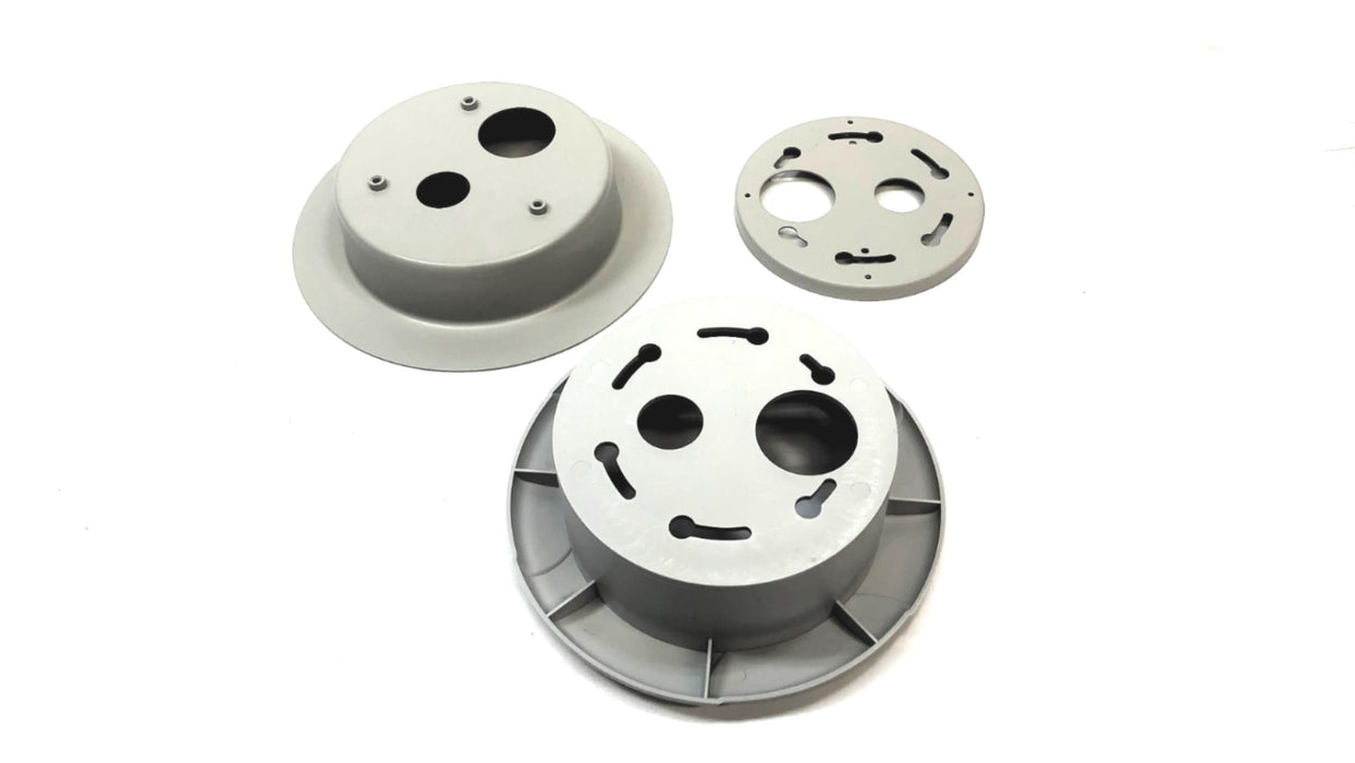 Interlogix Rugged Dome Flush Mount Bracket DR-FM [Lot of 2] NOS