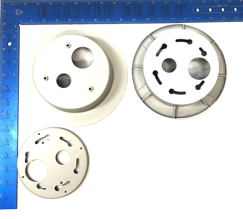 Interlogix Rugged Dome Flush Mount Bracket DR-FM [Lot of 2] NOS