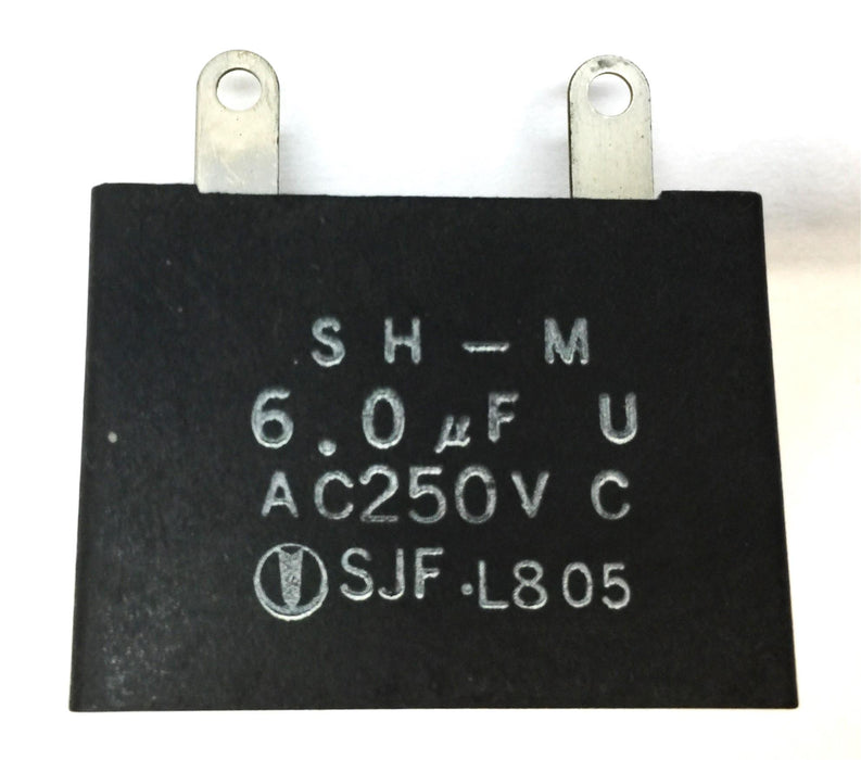 SH-M 6.0uF AC250V Capacitor NOS