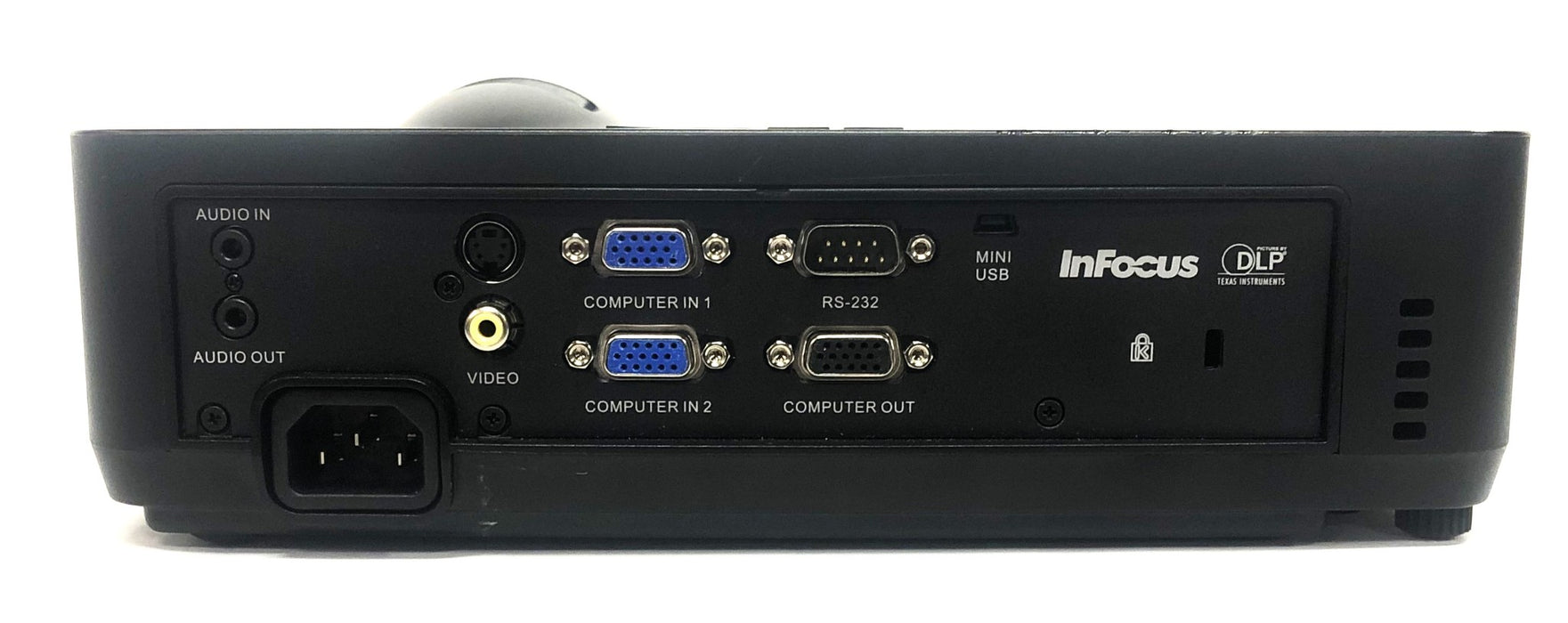 InFocus DLP Projector IN112 No Power Cord USED