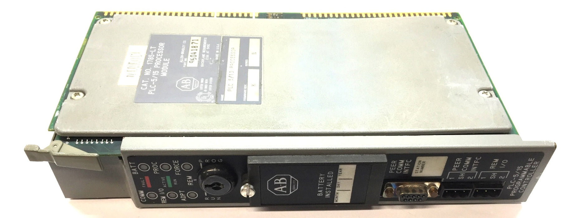 Allen-Bradley PLC-5/15 Processor Module 1785-LT Ser.B Firm Rev.K (96041871) USED
