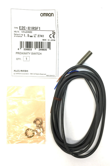 Omron 1.5mm Detecting Distance Proximity Sensor E2E-X1R5F1 NOS