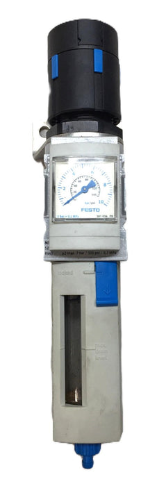 Festo Pressure Regulator MS4-LFR-1/4-D6-E-R-M-AS USED