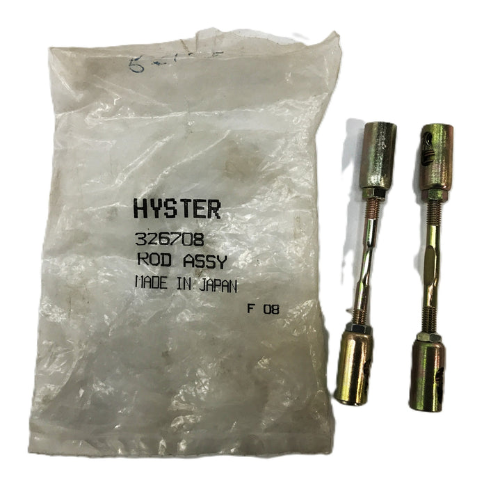 Hyster Forklift Rod Assembly 326708 [Lot of 2] NOS