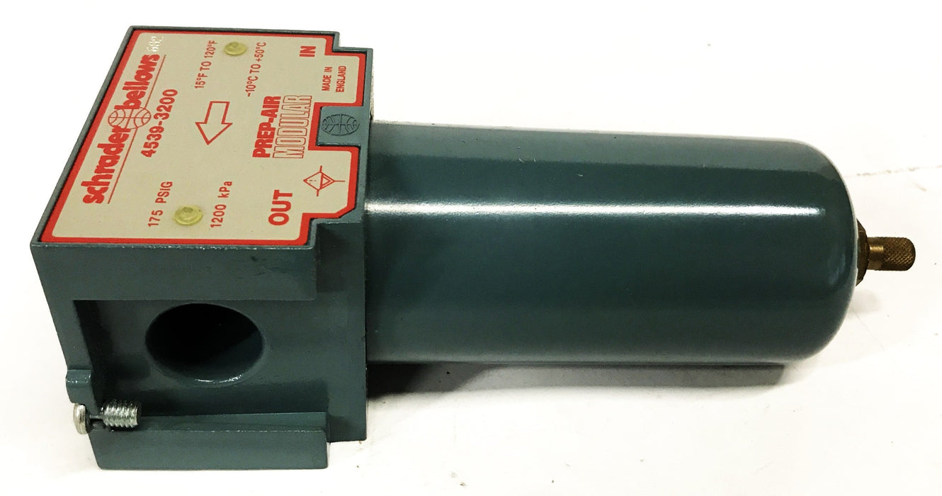 Schrader Bellows 175 PSI Module Filter 4539-3200 NOS