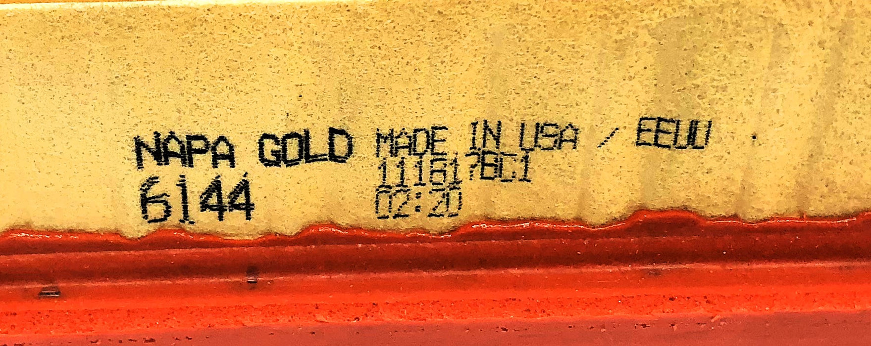 Napa Gold Air Filter 6144 NOS