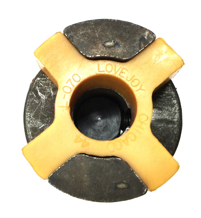 Lovejoy Jaw Coupling Hub with Keyway and Insert (No Set Screw) L-070 .375 USED