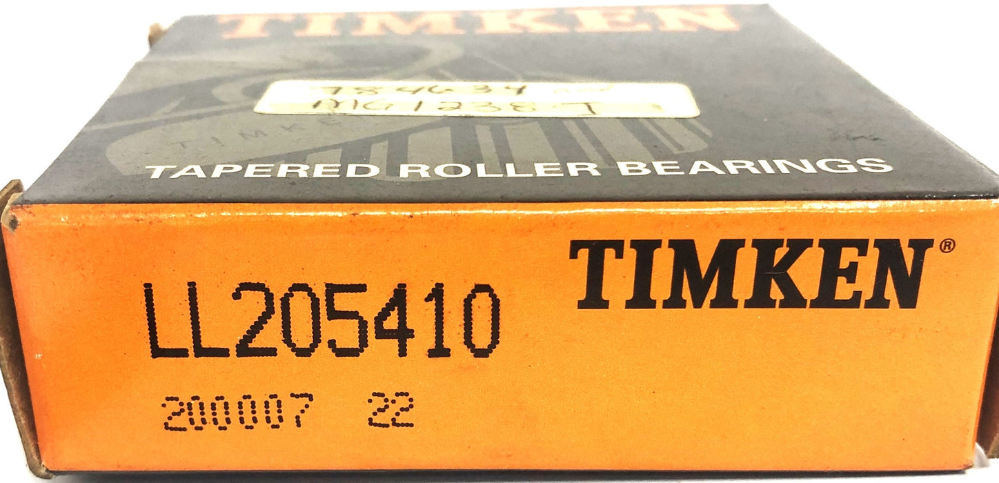 Timken Tapered Roller Bearing Cup LL205410 NOS