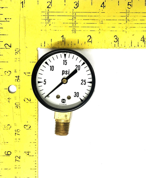Ametek Inc 1/4 Inch LM 30# C-84 Pressure Gauge 2" FIG P-500  (046644) NOS