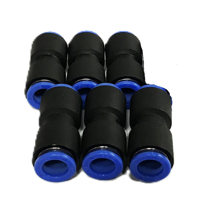 SMC Straight Union Fitting KQH10-00 [Lot of 6] NOS