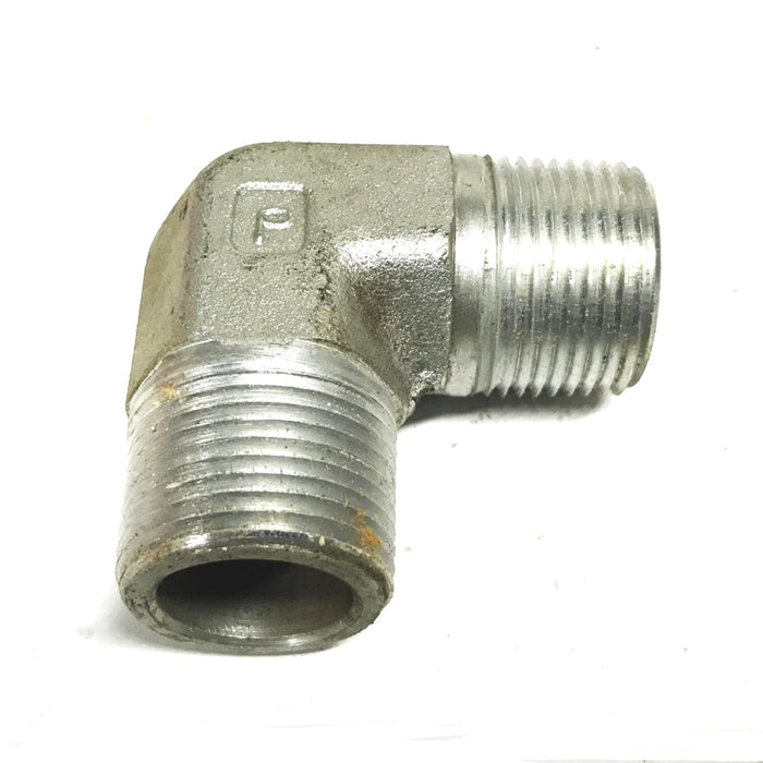 Parker 3/4 inch Male 90-degree Elbow [Lot of 5] NOS