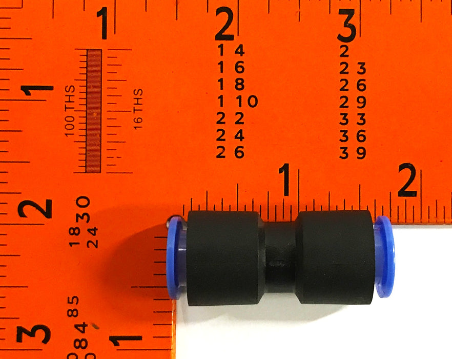SMC Straight Union Fitting KQH10-00 [Lot of 6] NOS
