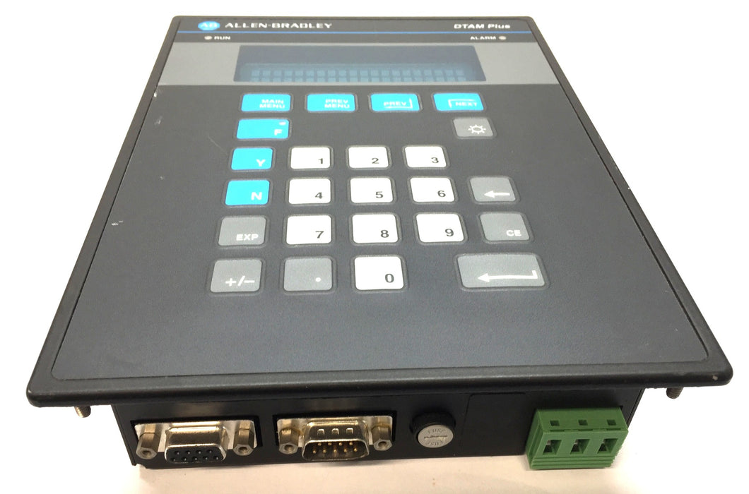 Allen-Bradley DTAM Plus Operator Interface 2707-V40P1 Ser.B/Rev.A USED