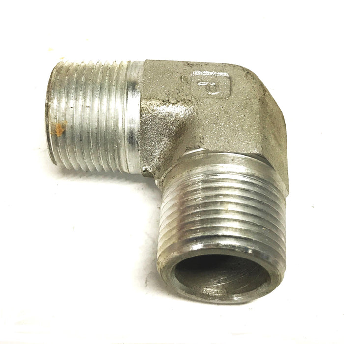 Parker 3/4 inch Male 90-degree Elbow [Lot of 5] NOS