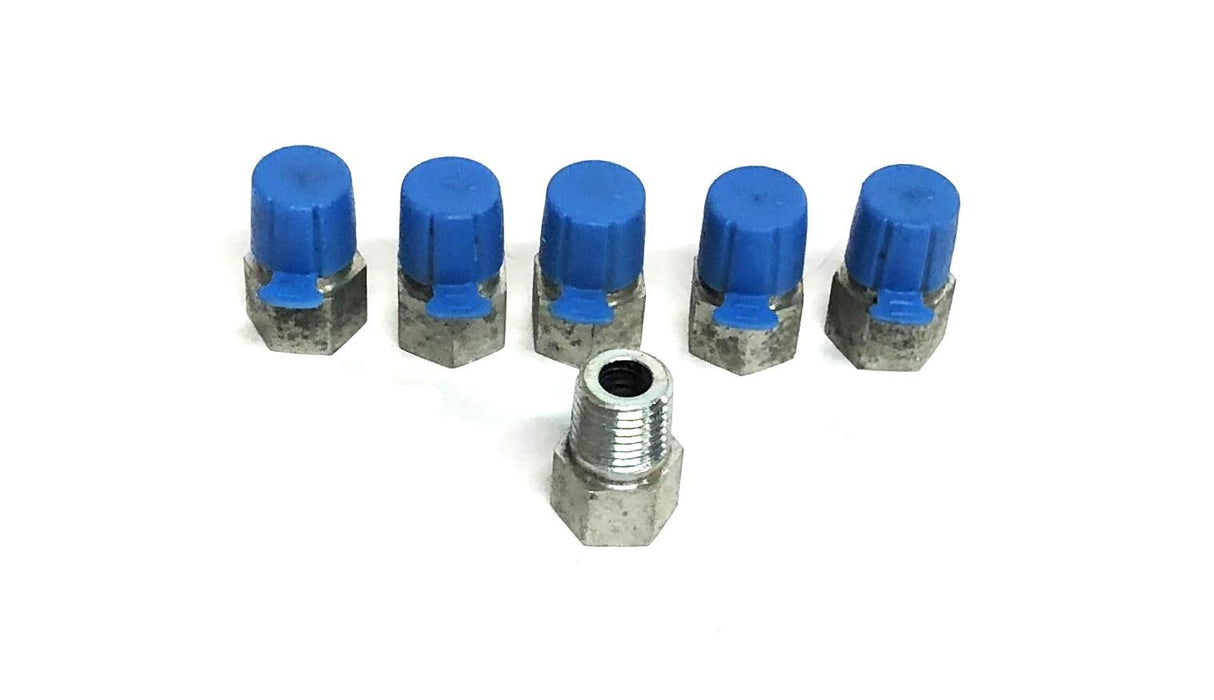 Lenz Straight Female To Male Adapter 1/8X1/4 Inch [Lot of 6] NOS