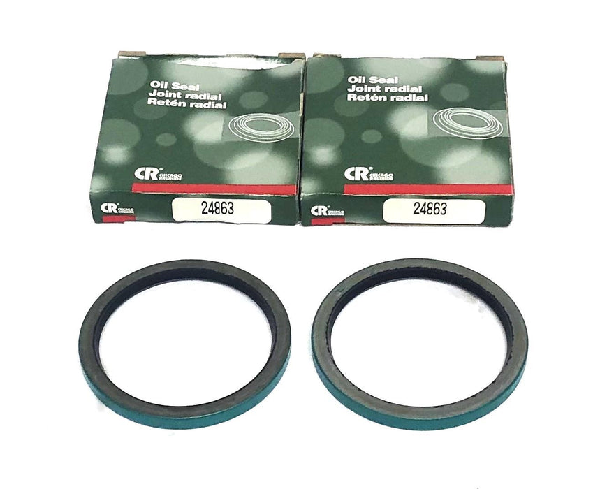 Chicago Rawhide Oil Seal 24863 [Lot of 2] NOS