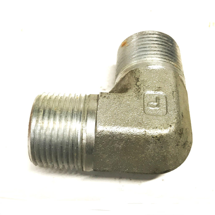 Parker 3/4 inch Male 90-degree Elbow [Lot of 5] NOS